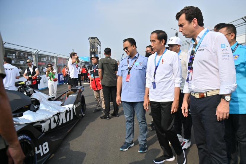 Jokowi: Sejak Awal Pempus Dukung Penyelenggaraan Formula E