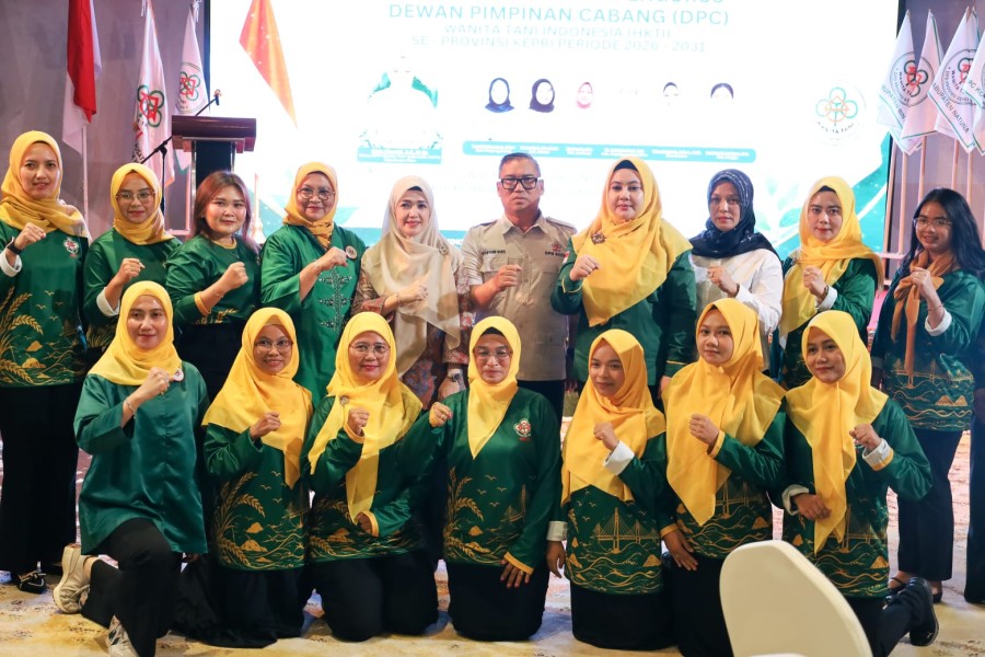 Wabup Bintan Deby Maryanti Ajak Wanita Tani HKTI Ambil Peran Strategis Wujudkan Ketahanan Pangan