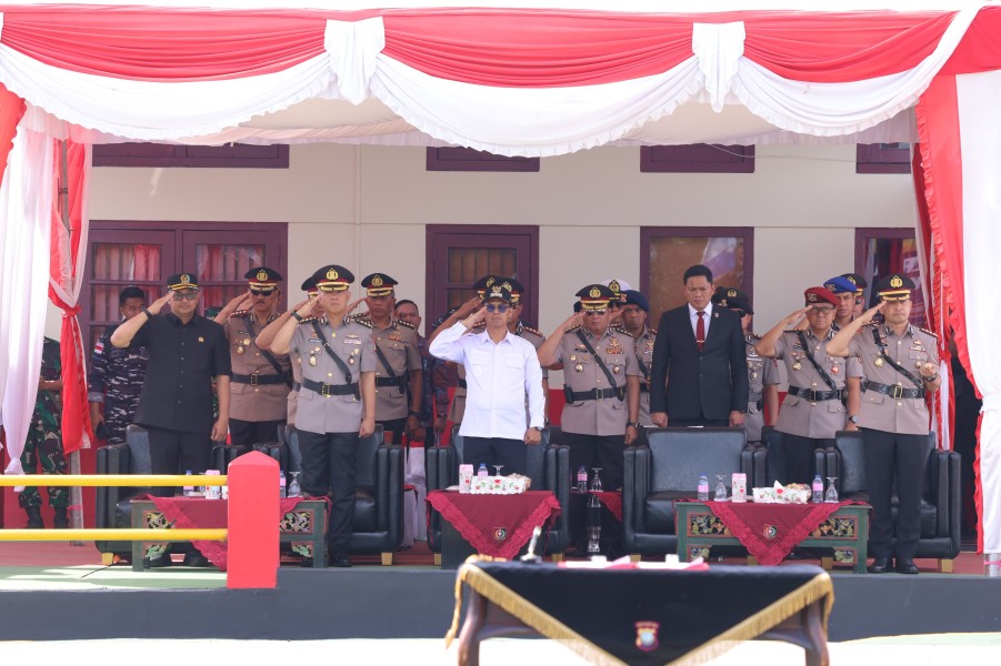 Kapolda Kepri Resmi Tutup Pendidikan Bintara Polri T.A. 2025 di SPN Polda Kepri