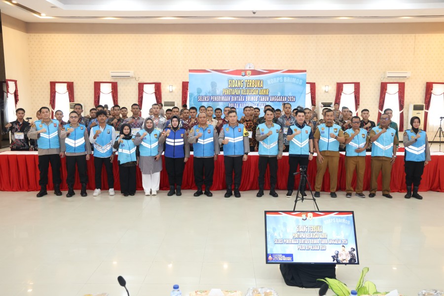 Polda Kepri Laksanakan Sidang Pantukhir Bintara Brimob Polri TA 2026, 40 Peserta Dinyatakan Lulus
