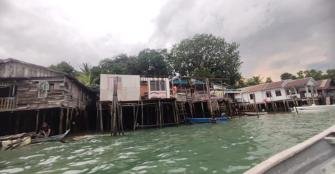 Diterjang Angin Puting Beliung, 10 Unit Rumah di Pulau Buluh Rusak Parah