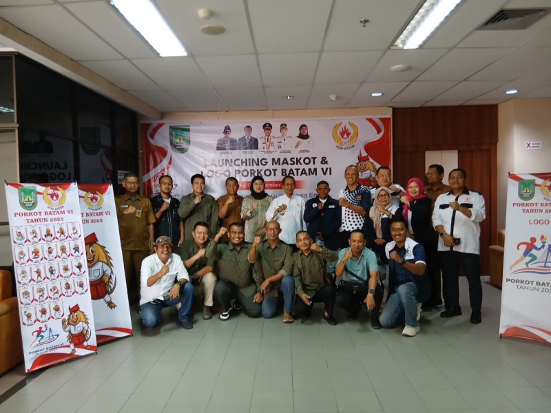 Porkot Batam VI Resmi Miliki Logo dan Maskot, Belangkas Jadi Simbol Kebanggaan