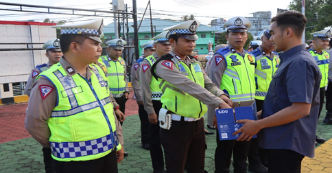 Polresta Tanjungpinang Kumpulkan Donasi Untuk Korban Longsor Serasan Natuna