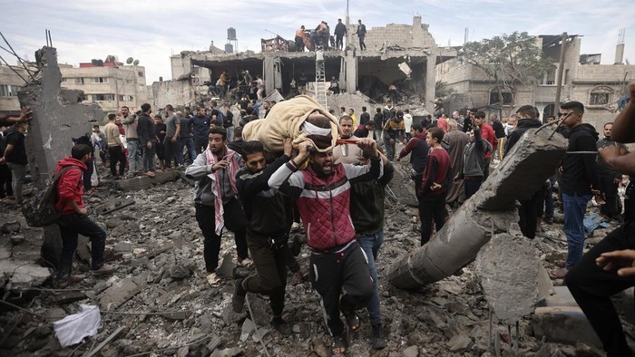Kemenkes Gaza Sebut Korban Tewas Serangan Israel Tembus 17.700 Orang