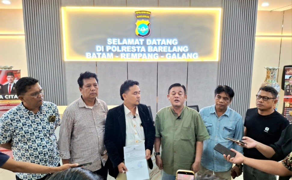 PWI Kepri Kawal Kasus Dugaan Pencemaran Nama Baik, Lintong Charles Manurung Resmi Laporkan HH Club ke Polisi