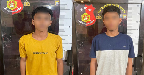 Polsek Bintan Timur Ciduk Dua Pelaku Curanmor di Tanjungpinang