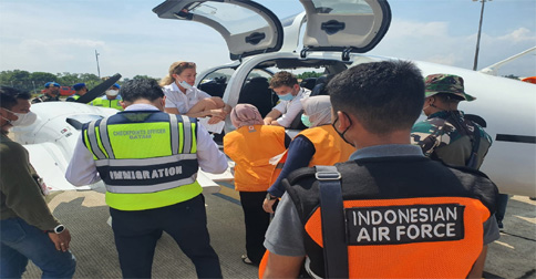 Langgar Teritorial, Pesawat Asing Dipaksa Mendarat di Bandara Hang Nadim Batam