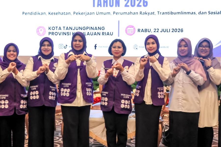 Ketua TP Posyandu Bintan Ikuti Asistensi Penguatan Transformasi Posyandu 6 Bidang SPM