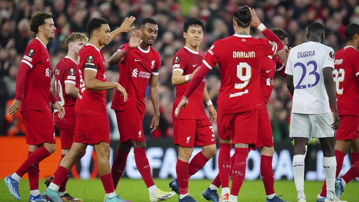 Liverpool Vs Toulouse: Si Merah Berpesta Gol 5-1
