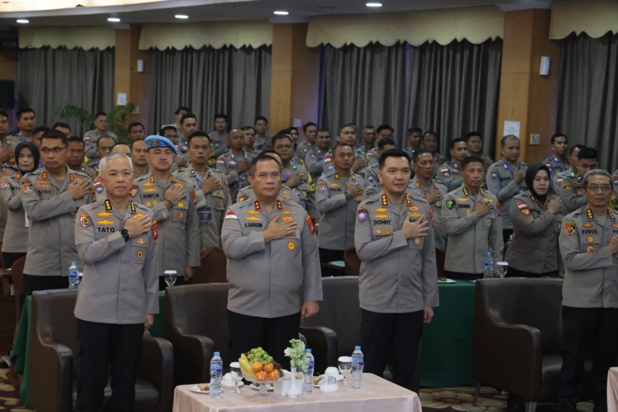 Rakor Bhabinkamtibmas Polda Kepri 2026, Kapolda Tekankan Deteksi Dini dan Penguatan Kamtibmas