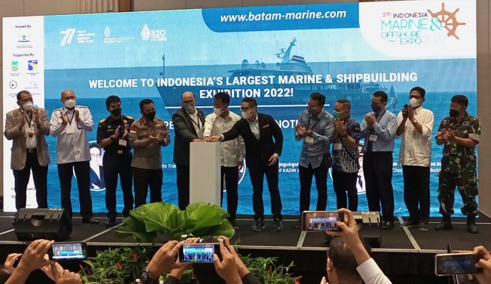 Momentum Kebangkitan Industri Maritim, Rudi Buka IMOX Expo 2022