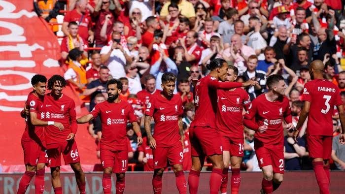 Tanpa Gol Salah, Liverpool Hajar Bournemouth 9-0