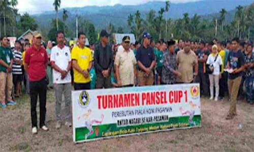 Turnamen Sepak Bola PanSel Cup I Resmi Ditutup Ketua Koni Pasaman