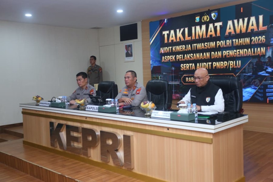 Polda Kepri Sambut Audit Kinerja Itwasum Polri, Kapolda: Momentum Perkuat Profesionalisme dan Pelayanan Publik