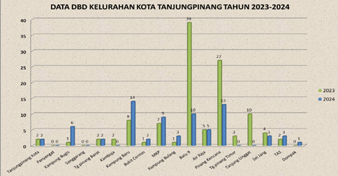 Kasus DBD di Tanjungpinang Meningkat, Satu Orang Meninggal Dunia