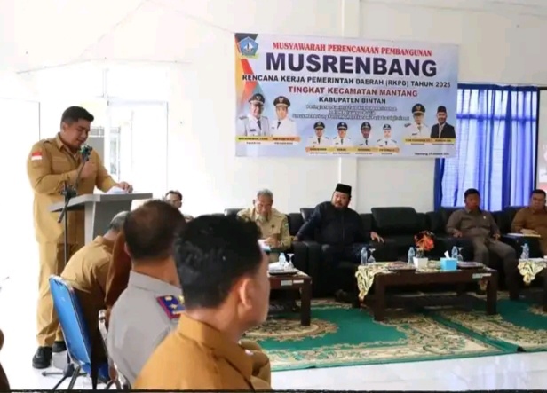 Bupati Bintan Jemput Aspirasi dengan Menghadiri Musrenbang Tingkat Kecamatan