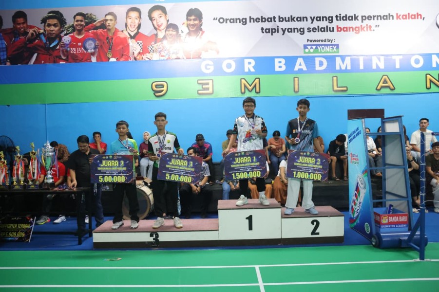 Turnamen Bulu Tangkis Hari Bhayangkara ke-80 Ditutup, Polda Kepri Apresiasi Sportivitas Para Atlet