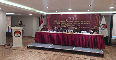 Pasca Putusan MK, KPU Matangkan Penyusunan Dapil dan Alokasi Kursi DPRD Provinsi Kepri