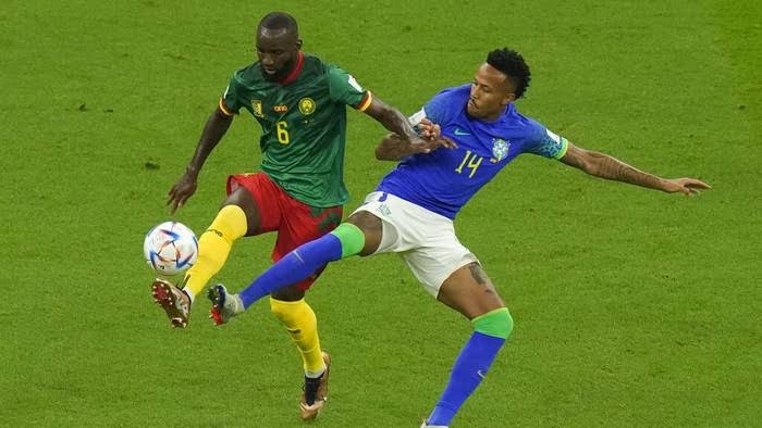 Kendati Kalahkan Brasil 1-0, Kamerun Gagal ke Babak 16 Besar