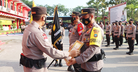 Polsek Bulang Dinobatkan Polsek Terbaik Periode Juli 2022 di Jajaran Polresta Barelang