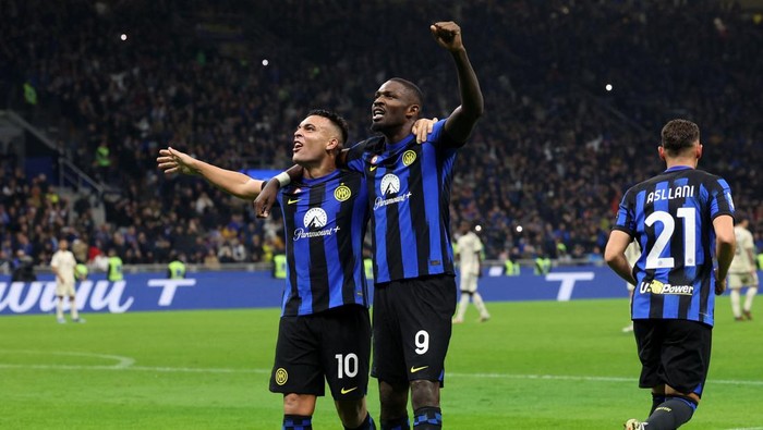 Inter Vs Roma: Thuram Menangkan Nerazzurri
