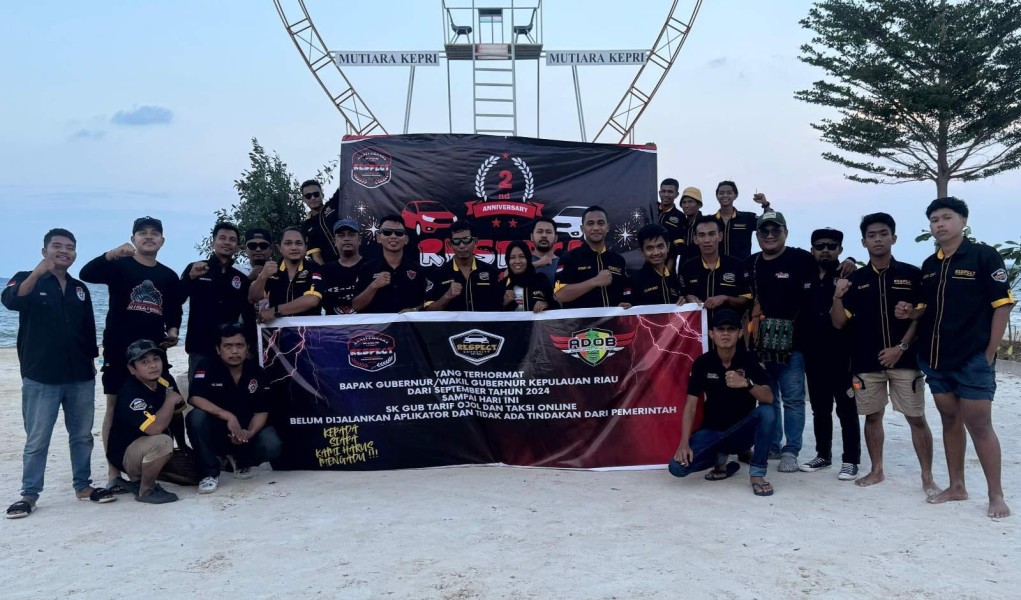Respect Rayakan Dua Tahun Perjalanan, Driver Online Batam Tagih Janji Pemerintah dan Aplikator