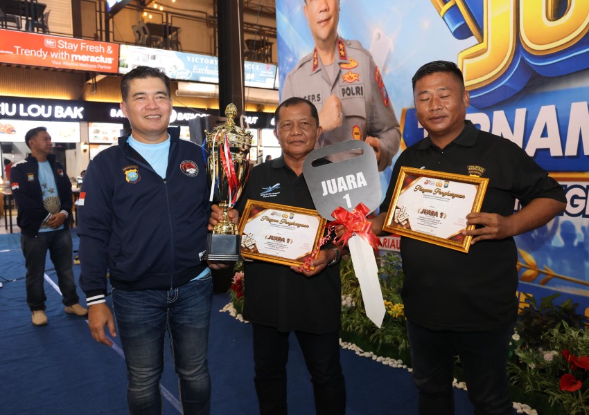 Turnamen Domino Kapolda Kepri Cup 2026 Resmi Ditutup, KONI Batam Apresiasi Antusiasme Ratusan Peserta