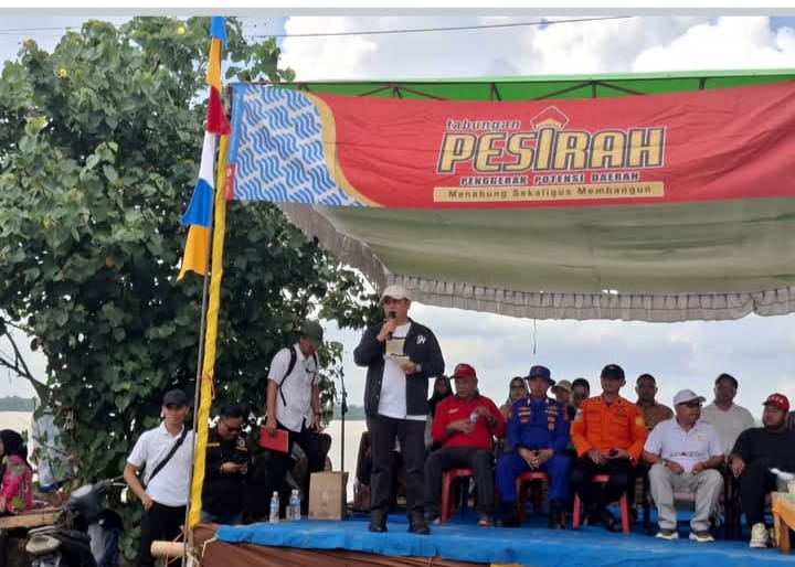 Bupati Banyuasin Askolani Buka Lomba Bidar Sungsang Meriahkan HUT RI ke-80