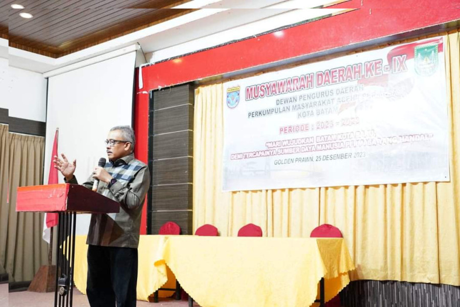 Pemko Batam Apresiasi Masyarakat Batam Asal Aceh Dukung Pembangunan