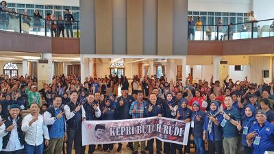 Konsolidasi DPD NasDem Tanjungpinang, Rudi Bakar Semangat Kader Menangkan 2R
