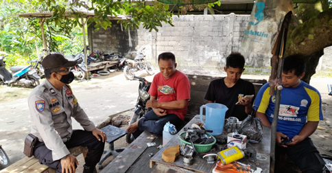 Kapolsek Tanjungpinang Timur Sambang Harkamtibmas di Kelurahan Pinang Kencana