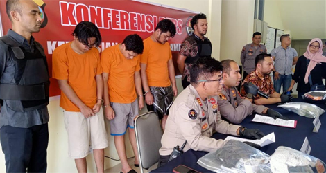 Polsek Batu Ampar Tangkap 3 Pelaku Pengeroyokan Anggota Polisi, 1 Orang DPO