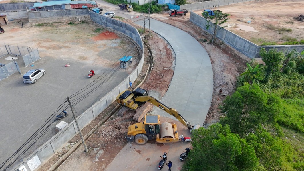 BP Batam Rampungkan Perbaikan Jalan Gajah Mada di Tiban, 12 Titik Jalan Telah Selesai