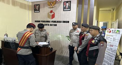 Polresta Barelang Intensifkan Patroli Skala Besar untuk Amankan Pilkada 2024 di Batam