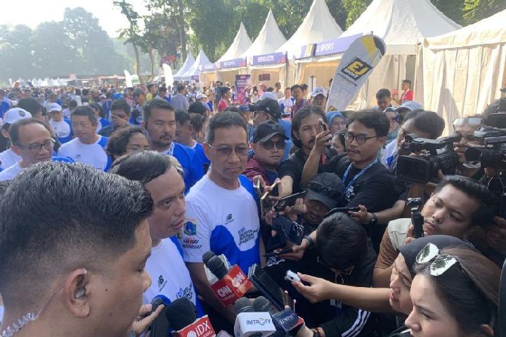 Jakarta International Marathon Sukses Berlangsung Diikuti 15 Ribuan Peserta
