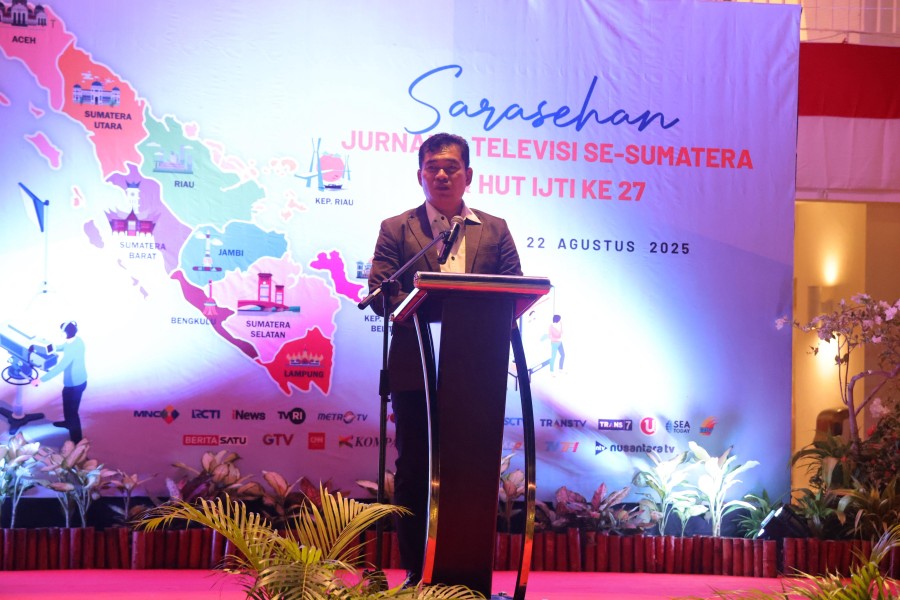 Wakapolda Kepri Hadiri Sarasehan Jurnalis TV se-Sumatera dan HUT IJTI ke-27 di Batam