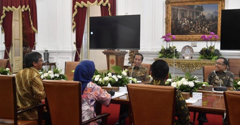 Terima Kunjungan Dewan Pers, Presiden Jokowi Tekankan Kebebasan Pers Bertanggung Jawab