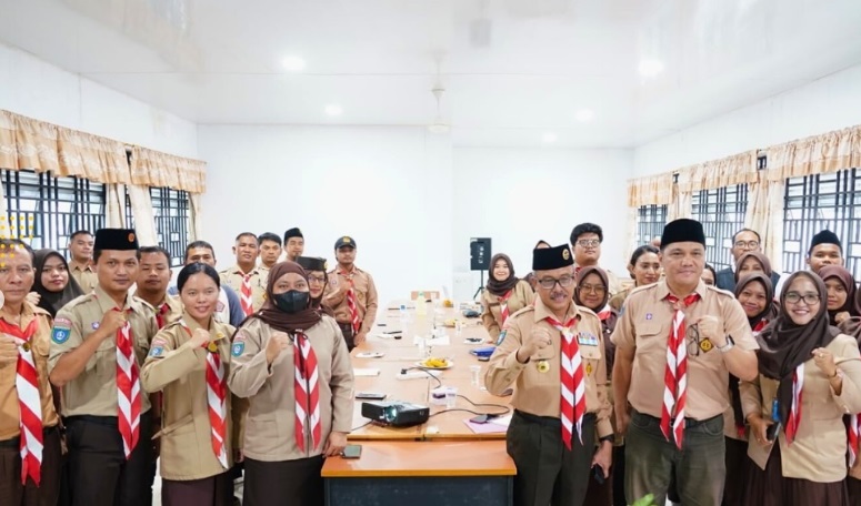 Buka Kegiatan Karang Pamitran, Jefridin Dorong Pembina Pramuka Tingkatkan Mutu Pendidikan Pramuka Gugus Depan