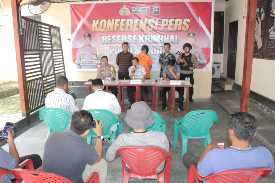 Polres Lingga Ungkap Kasus Illegal Logging