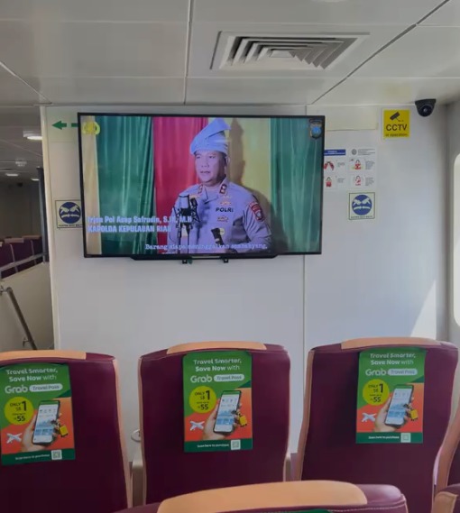 Polda Kepri Tayangkan Audiovisual Gurindam 12 di Ferry, Bioskop, dan Ruang Publik untuk Edukasi Masyarakat