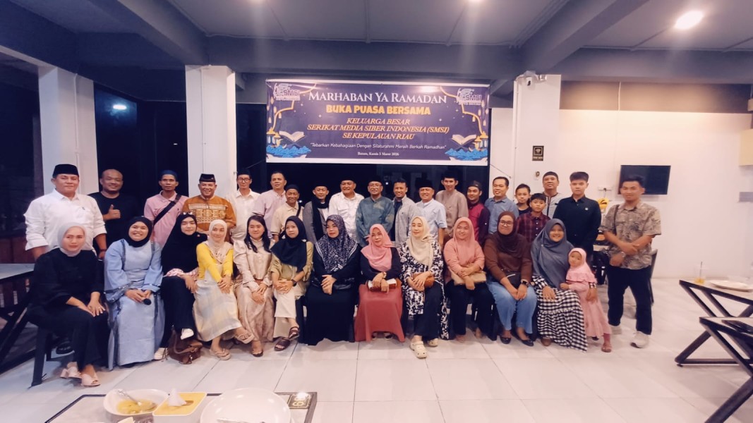 SMSI Kepri Pererat Silaturahmi Lewat Buka Puasa Bersama Jelang HUT ke-9