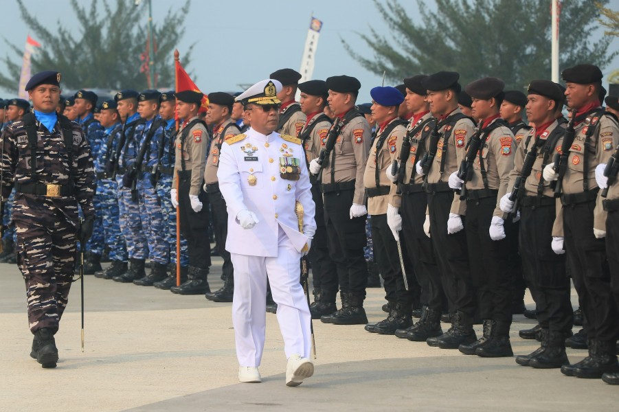 Bupati Bintan Hadiri HUT ke-81 TNI, Perkuat Sinergi Menjaga Keamanan Daerah