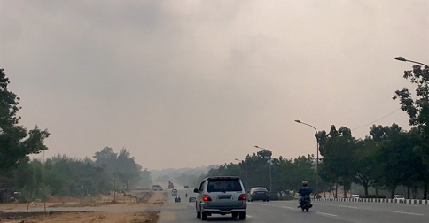 Kabut Asap Selimuti Batam dan Tanjungpinang, Kualitas Udara Status Kuning