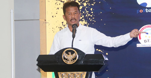 Motivasi Mahasiswa Baru Poltek Batam, Rudi: Persiapkan Diri Kalian, Persaingan Kian Ketat