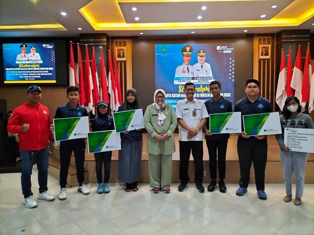 Marlin Perhatikan Masa Depan Insan Olaraga Batam,Dorong Beasiswa Atlet Berprestasi