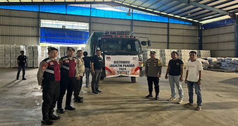 Polresta Barelang Kawal Ketat Pengiriman Kotak Suara Pilkada 2024 ke KPU Batam