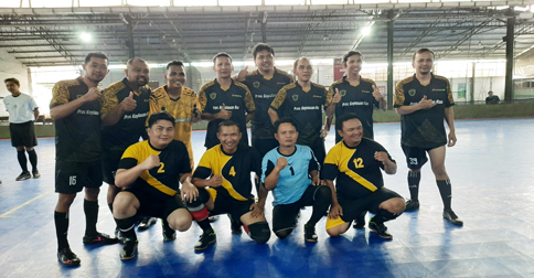 Kurang Beruntung, PWI Kepri Tak Bisa Bawa Pulang Medali dari Cabor Futsal Porwanas VIII-2022