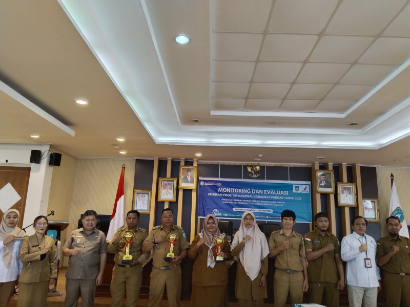 Kelurahan Tarempa Juara Pertama Lomba Pangan Aman