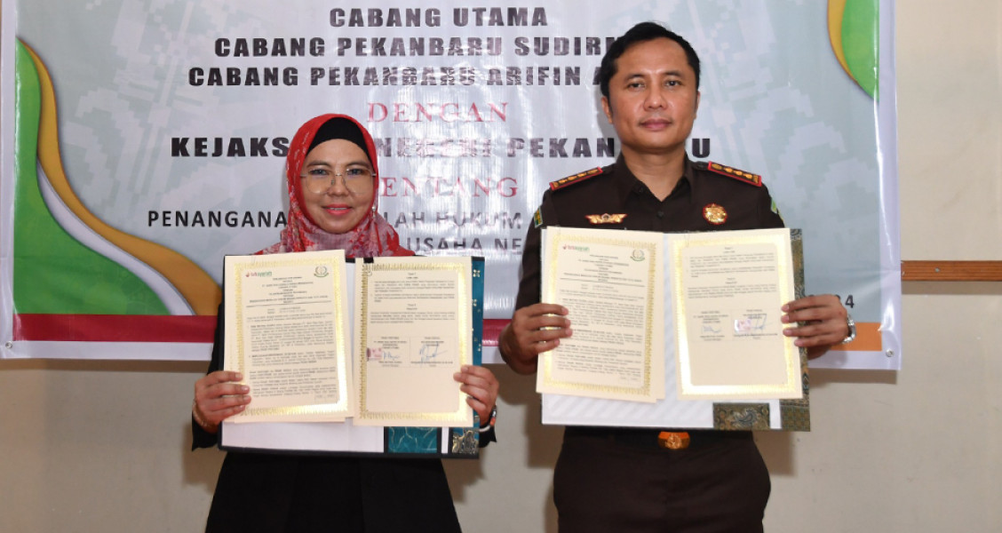 BRK Syariah Gandeng Kejari Pekanbaru untuk Penanganan Masalah Hukum Perbankan