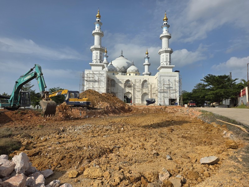 Masjid Bintang Amin Angkasa Siap Jadi Landmark Religius Baru Batam